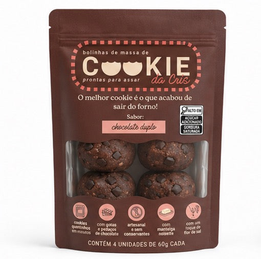 Cookie da Cris - Chocolate Duplo